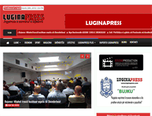 Tablet Screenshot of luginapress.com